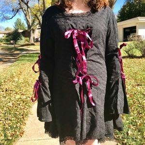 Black Funhouse NYC eyelet goth/steampunk/pirate